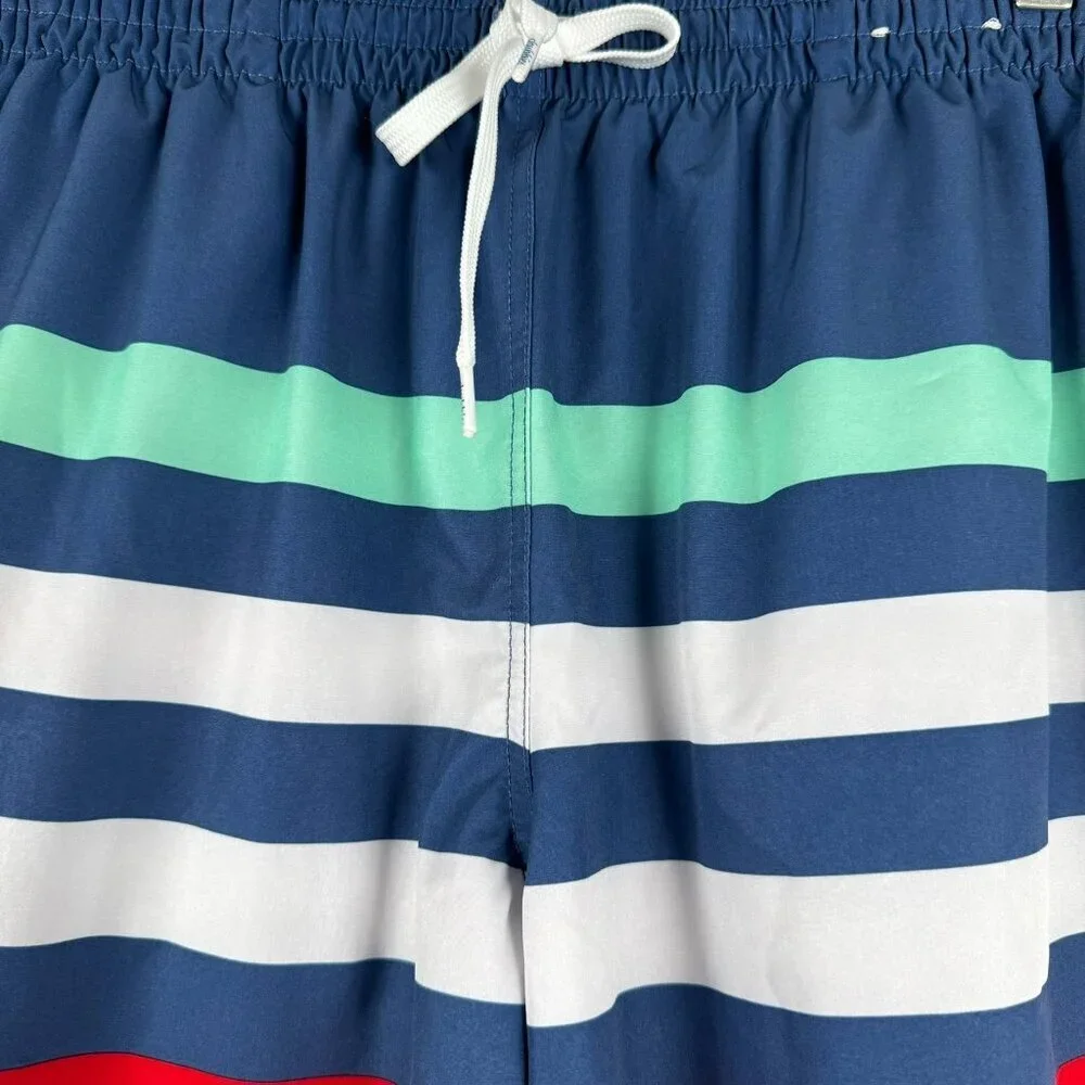 Chubbies Swim Trunks Shorts Mens Large Striped‎ Multicolored SW-1965